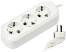 Удлинитель с заземлением Smartbuy 3х7,0м 16А 3500Вт белый картинка 